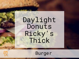 Daylight Donuts Ricky's Thick Juicy Burger