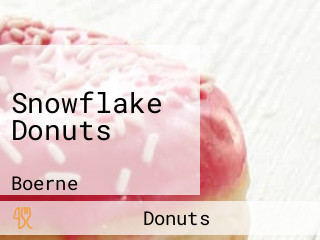 Snowflake Donuts