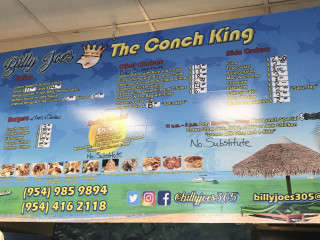 Billy Joe's The Conch King, Llc