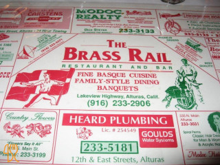 Brass Rail