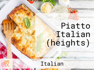 Piatto Italian (heights)