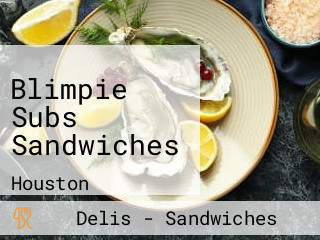 Blimpie Subs Sandwiches