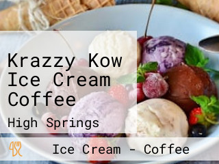 Krazzy Kow Ice Cream Coffee