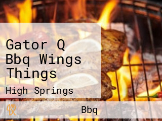 Gator Q Bbq Wings Things