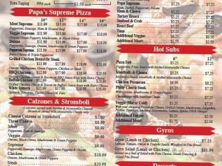 Papa's Subs Pizza