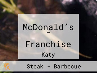 McDonald’s - Franchise