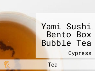 Yami Sushi Bento Box Bubble Tea