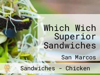 Which Wich Superior Sandwiches