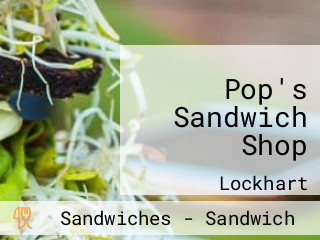 Pop's Sandwich Shop