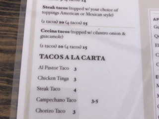 One Taco Dos Tequilas