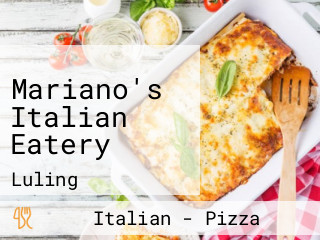 Mariano's Italian Eatery