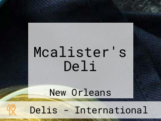 Mcalister's Deli