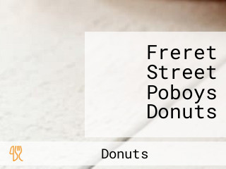 Freret Street Poboys Donuts