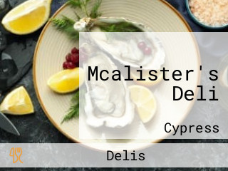 Mcalister's Deli