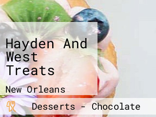 Hayden And West Treats