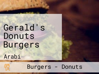 Gerald's Donuts Burgers