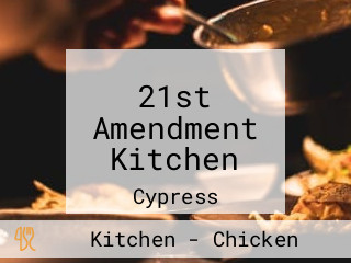 21st Amendment Kitchen