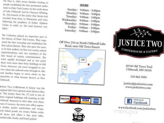 Justice Two Coffeehouse Eatery