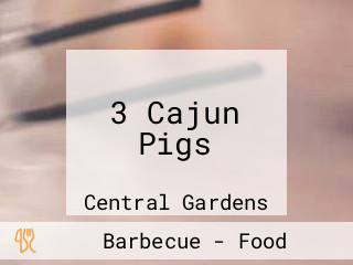 3 Cajun Pigs