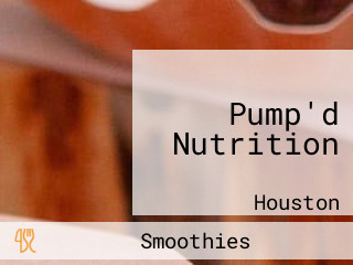 Pump'd Nutrition