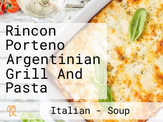 Rincon Porteno Argentinian Grill And Pasta