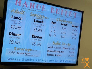 Manor Buffet