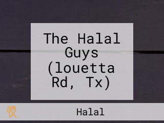 The Halal Guys (louetta Rd, Tx)