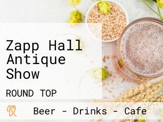 Zapp Hall Antique Show