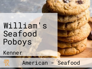 William's Seafood Poboys