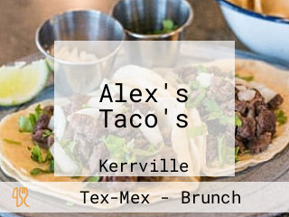 Alex's Taco's