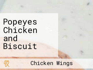 Popeyes Chicken and Biscuit