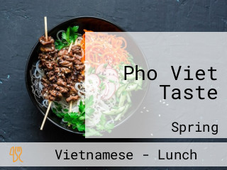 Pho Viet Taste