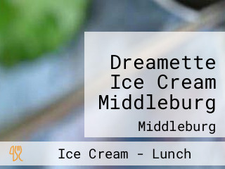 Dreamette Ice Cream Middleburg