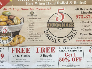 5 Brothers Bagels Deli