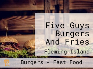 Five Guys Burgers And Fries