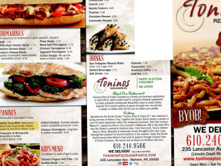 Toninos Pizza And Pasta Co