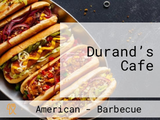 Durand’s Cafe