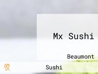 Mx Sushi