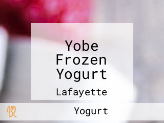 Yobe Frozen Yogurt