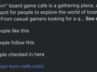 Your Turn A Board Game Cafe