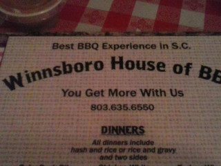 Winnsboro House Of Bbq