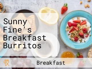 Sunny Fine's Breakfast Burritos