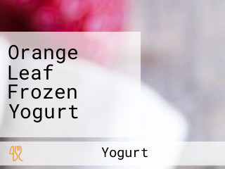 Orange Leaf Frozen Yogurt