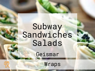 Subway Sandwiches Salads