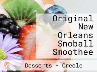 Original New Orleans Snoball Smoothee