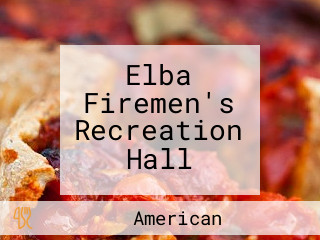 Elba Firemen's Recreation Hall