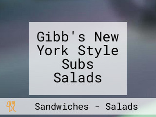 Gibb's New York Style Subs Salads