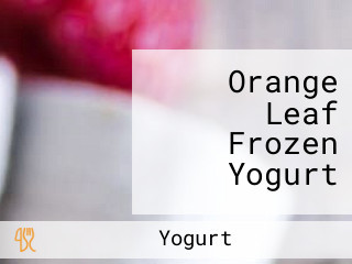 Orange Leaf Frozen Yogurt