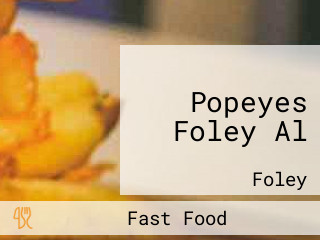 Popeyes Foley Al