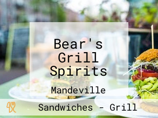 Bear's Grill Spirits